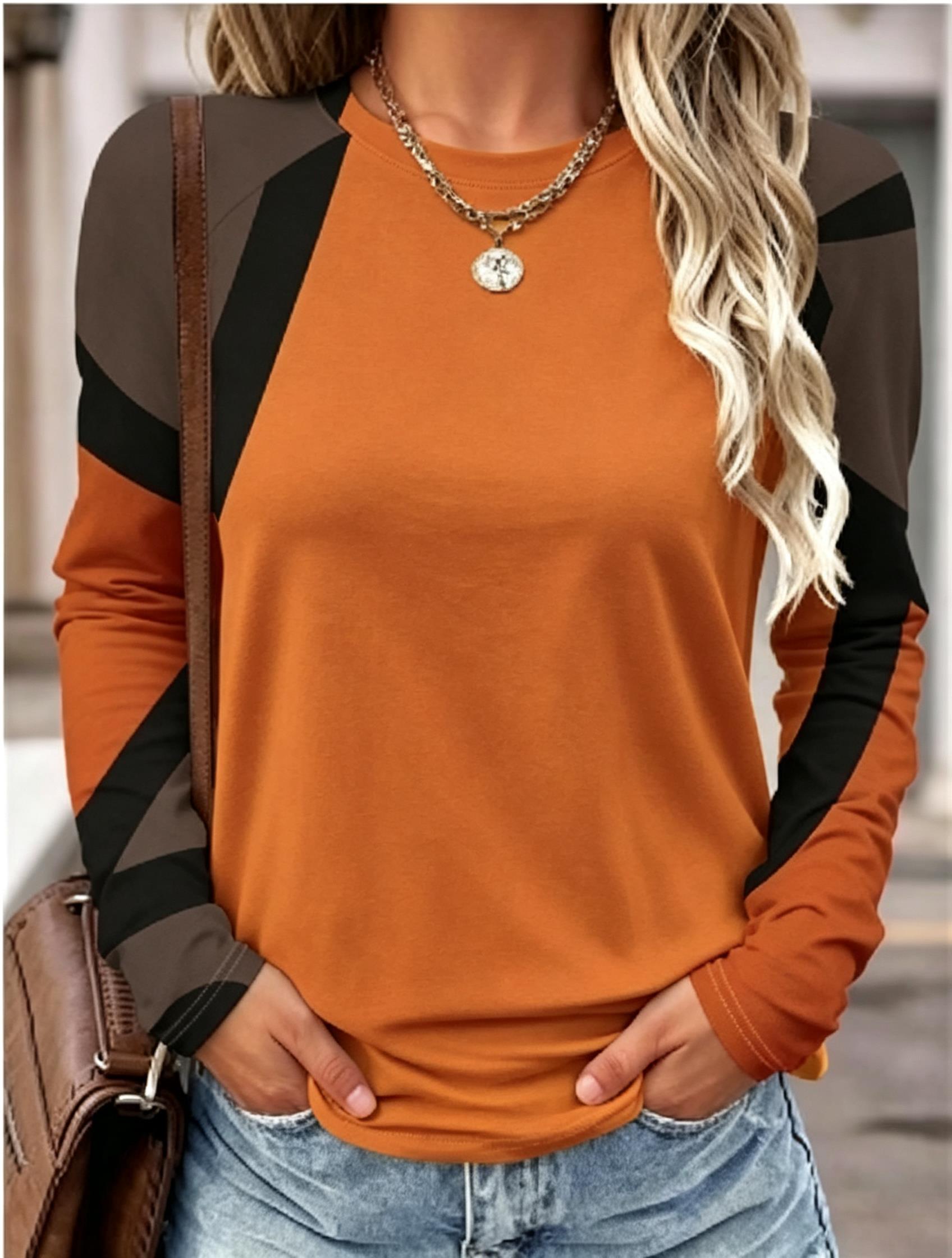 2026 Women Long Sleeve T Shirt - Blouses ulasan dan harga
