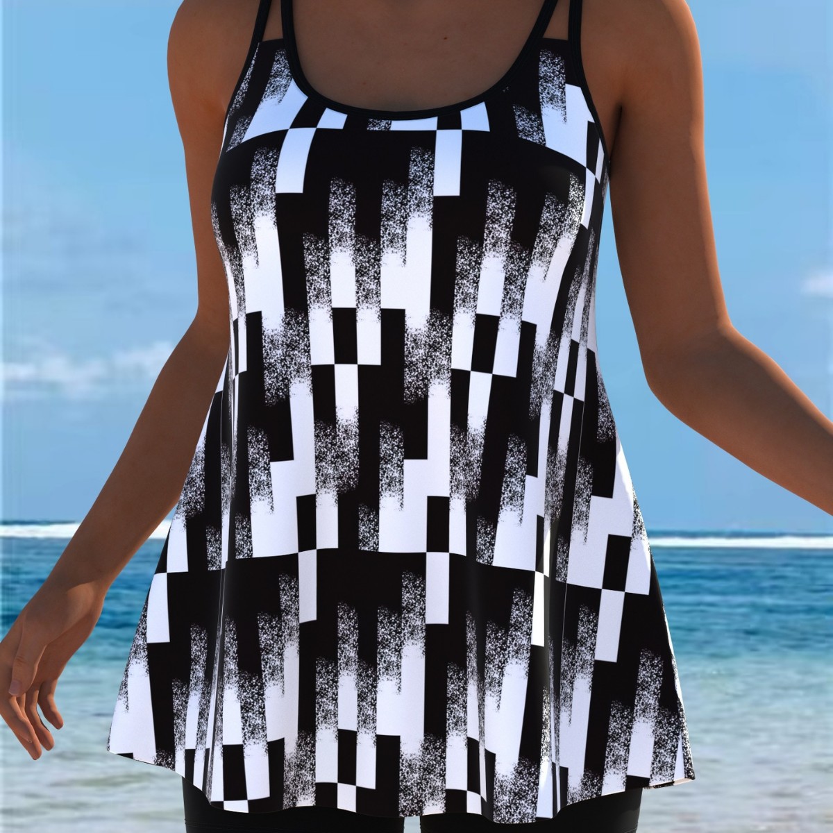 New Tankini Swimwears Tankini  - Swimwear ulasan dan harga