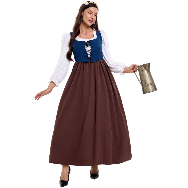 Women Vintage Peasant Costume  - Tops ulasan dan harga