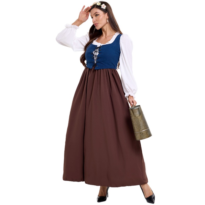 Women Vintage Peasant Costume  - Tops ulasan dan harga