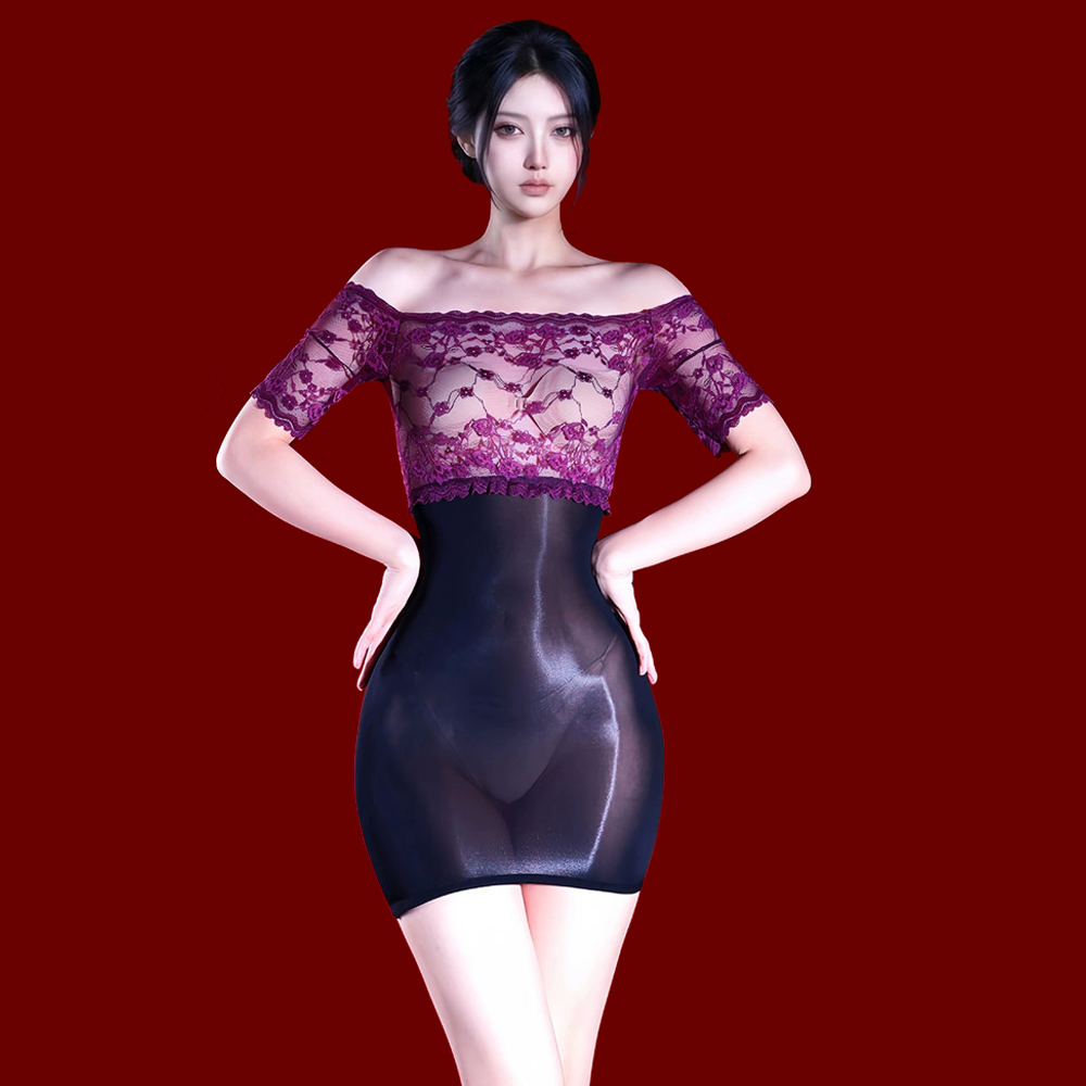 Women 5D Thin Sheer See Throug - Sexy Mesh Sheer Bodycon Dress ulasan dan harga