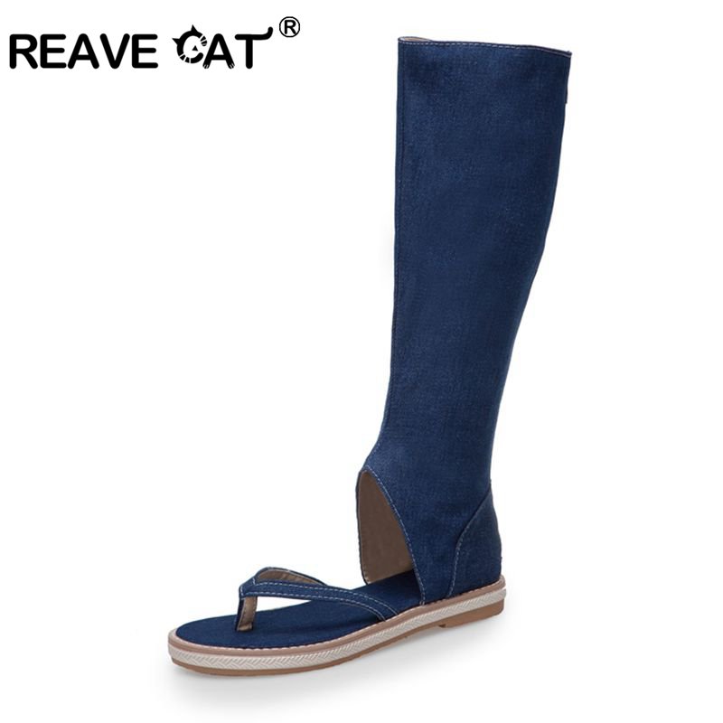 REAVE CAT shoes clip toe sanda - Jeans ulasan dan harga